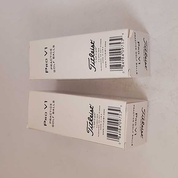 Vintage Titleist Pro V1 Practice Golf Balls  NWT - Picture 4 of 7